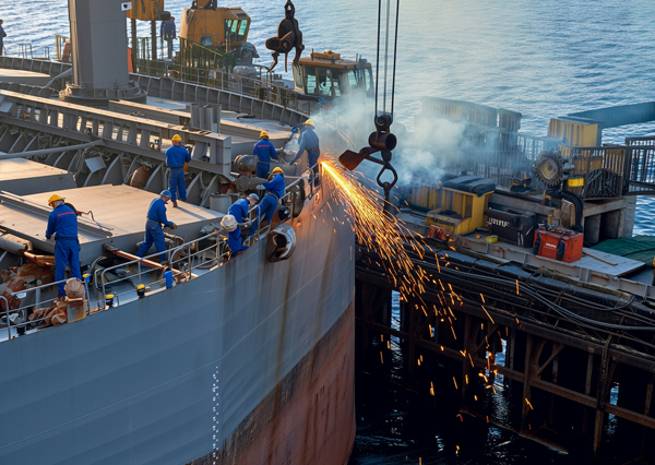Ship Repair: A Key Link in Ensuring Navigation Safety