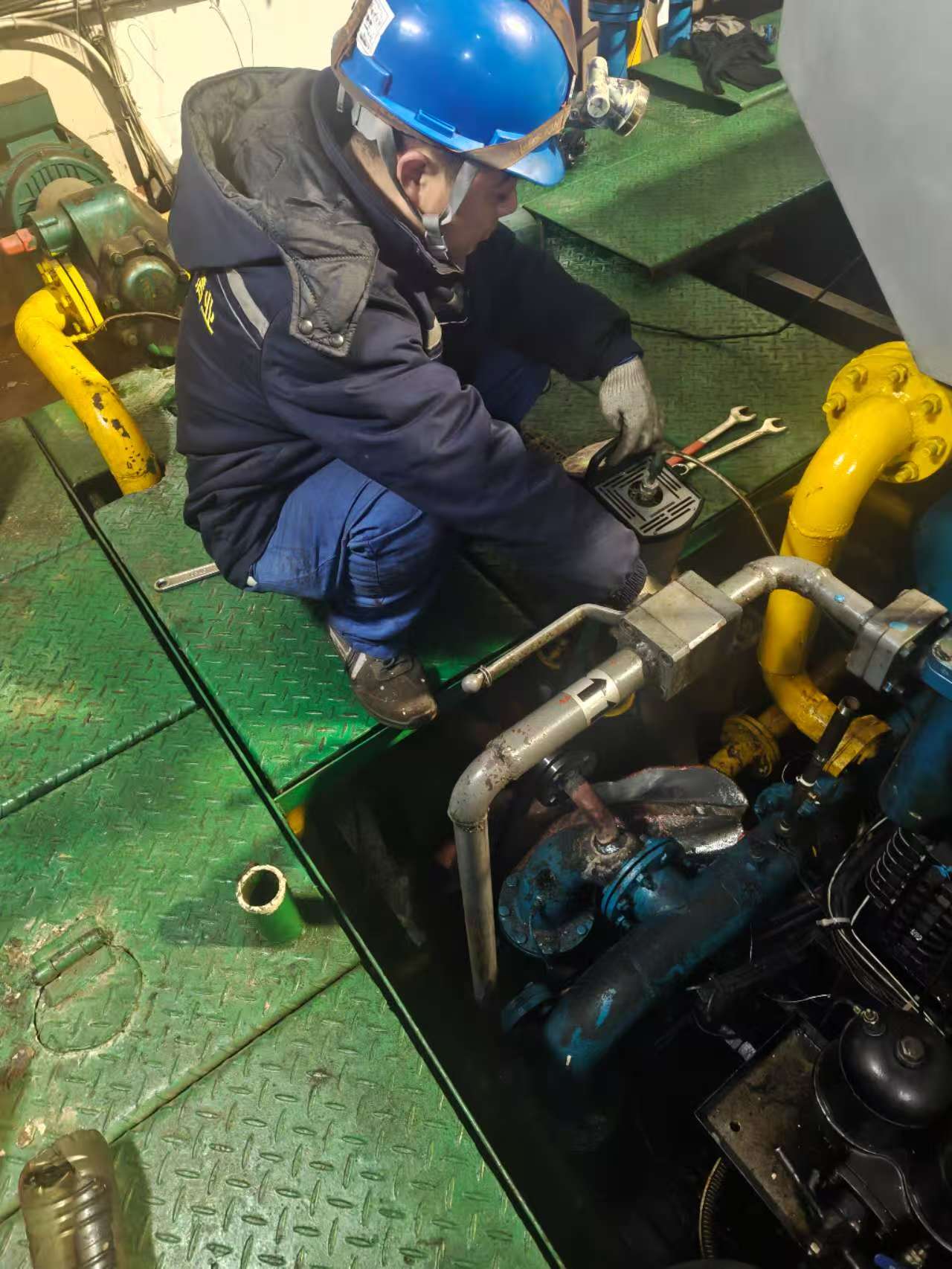 Bulk Carrier M/E High Temperature Alarm Troubleshooting in CUD Shipyard