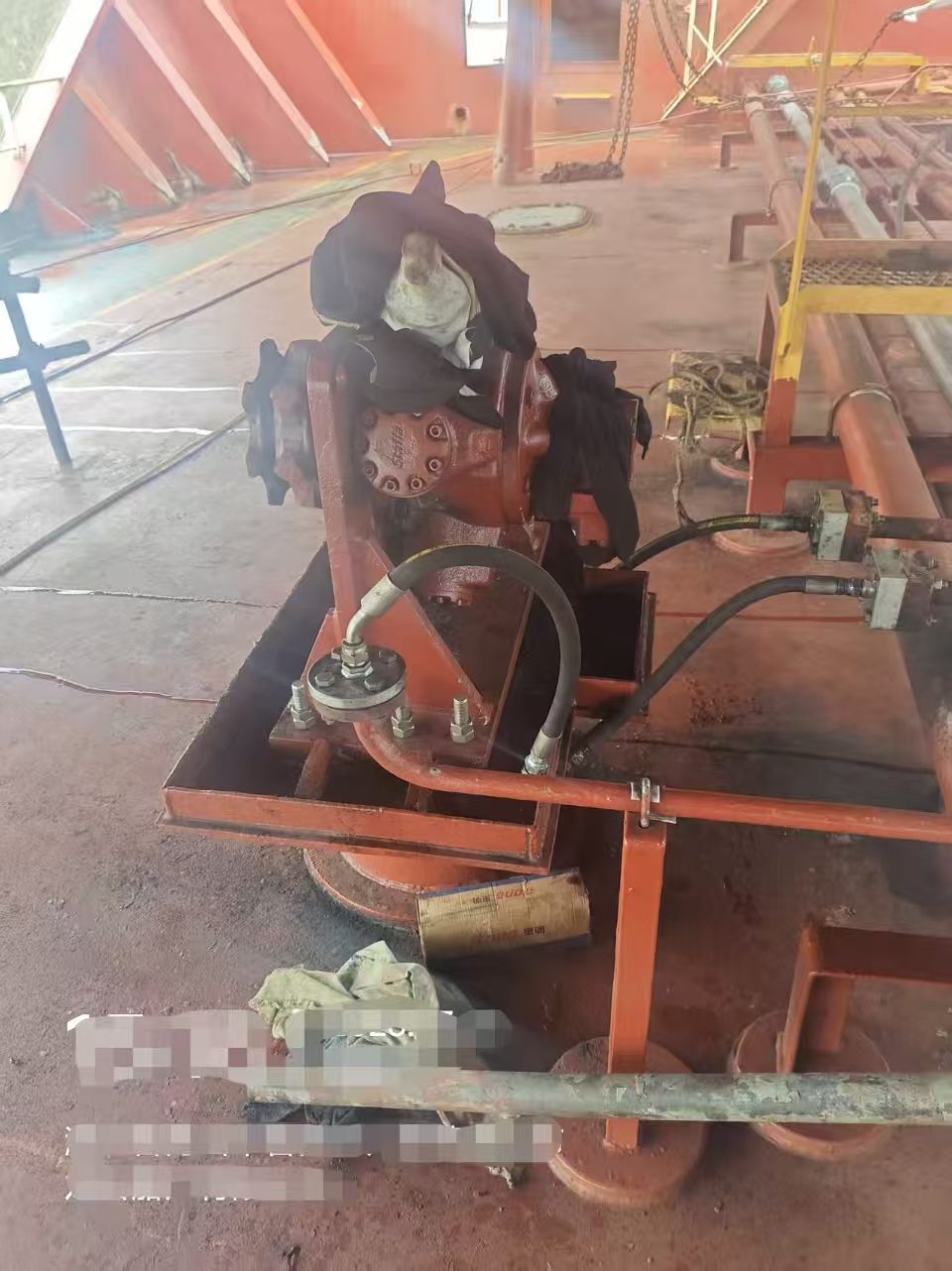 Emergency Repair of Bulk Carrier Hatch Cover Radial Piston Motor at CUD Shipyard for Safe Navigation & Cargo Security